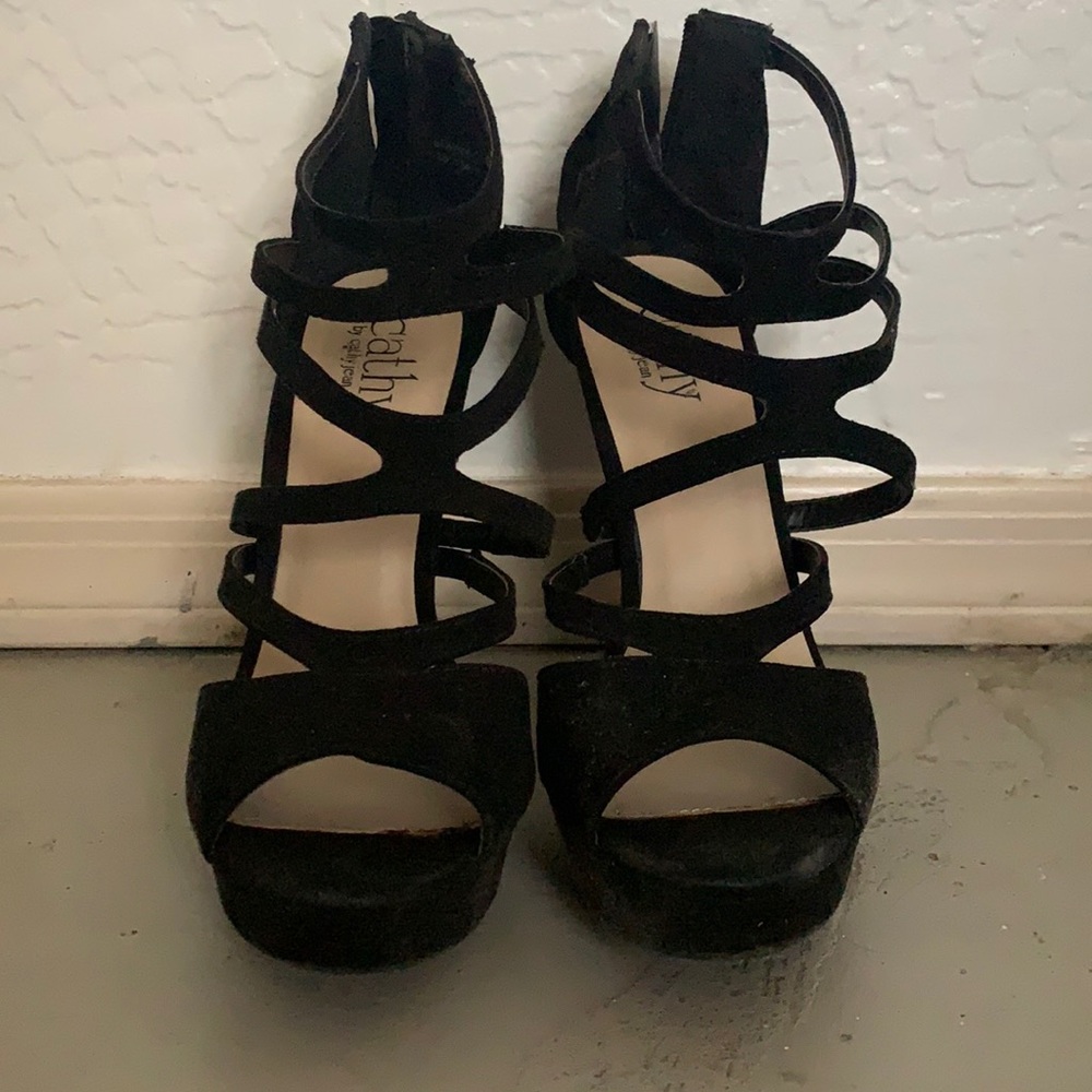 Black high heels
